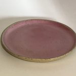 pink side plate