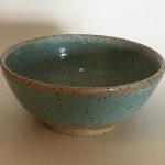 half celadon bowl